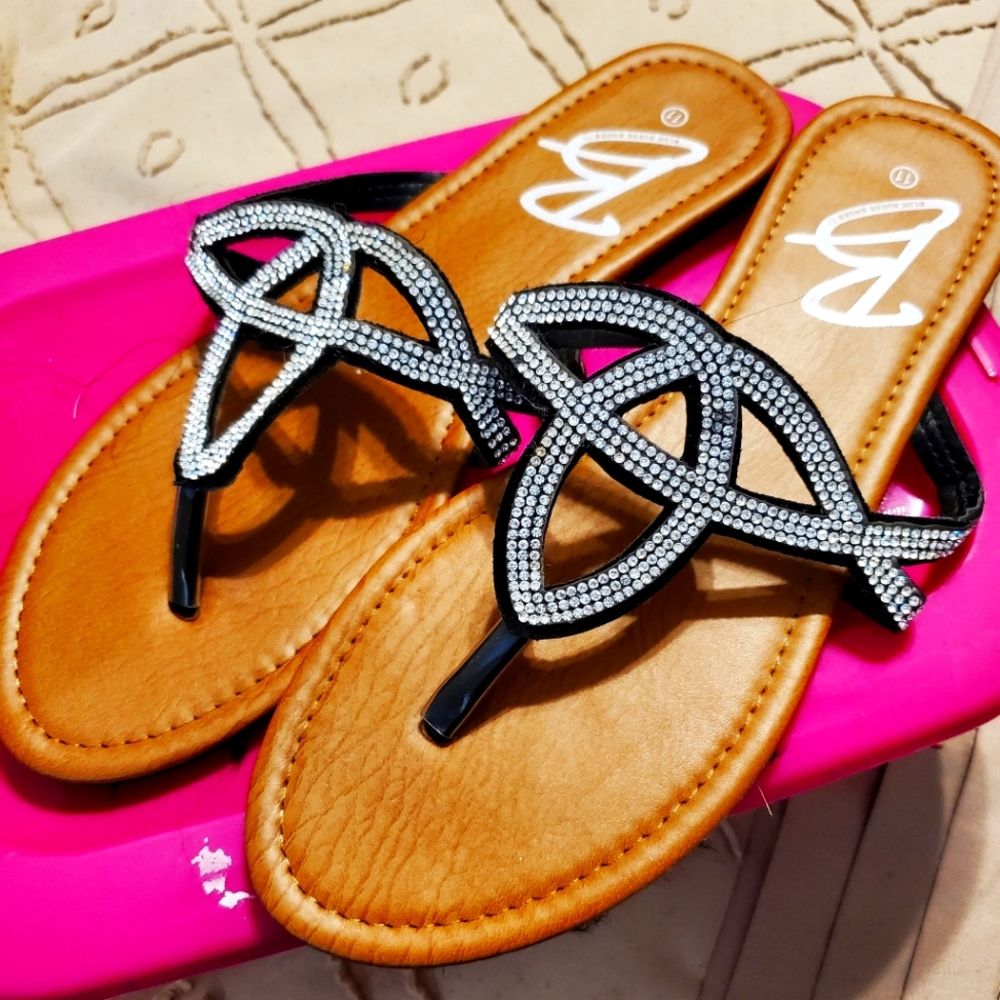 Embellished Flip Flop